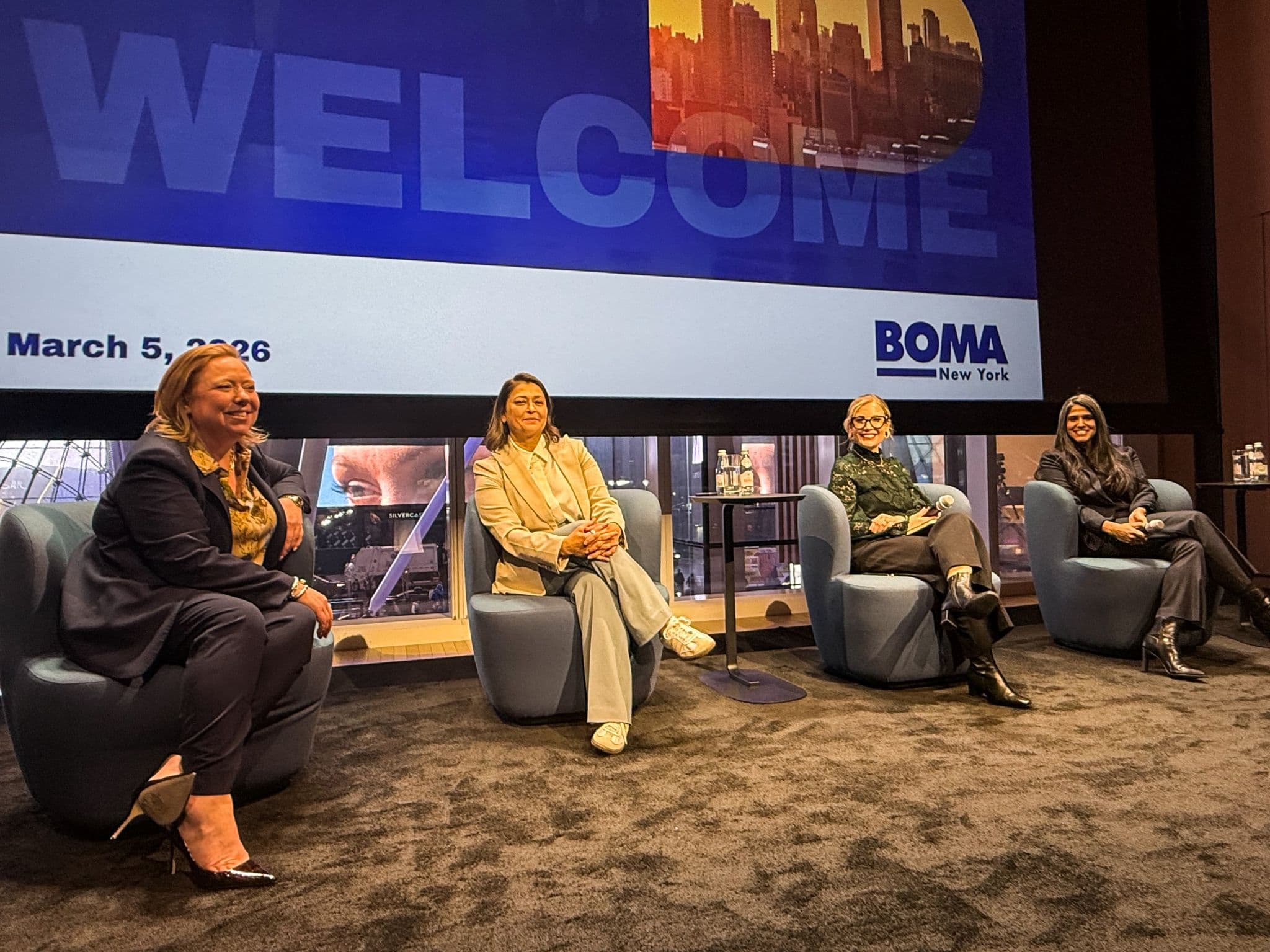 BOMA New York’s #IWD2026 panel, in recognition of International Women’s Day. Photo courtesy of BOMA New York.